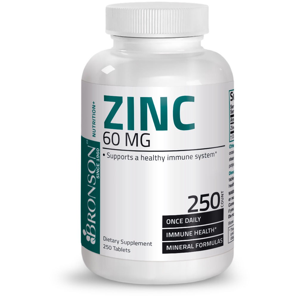 Organic Vitamins ZinC 60mg - 250 viên Mỹ - Bổ sung kẽm | BigBuy360 - bigbuy360.vn