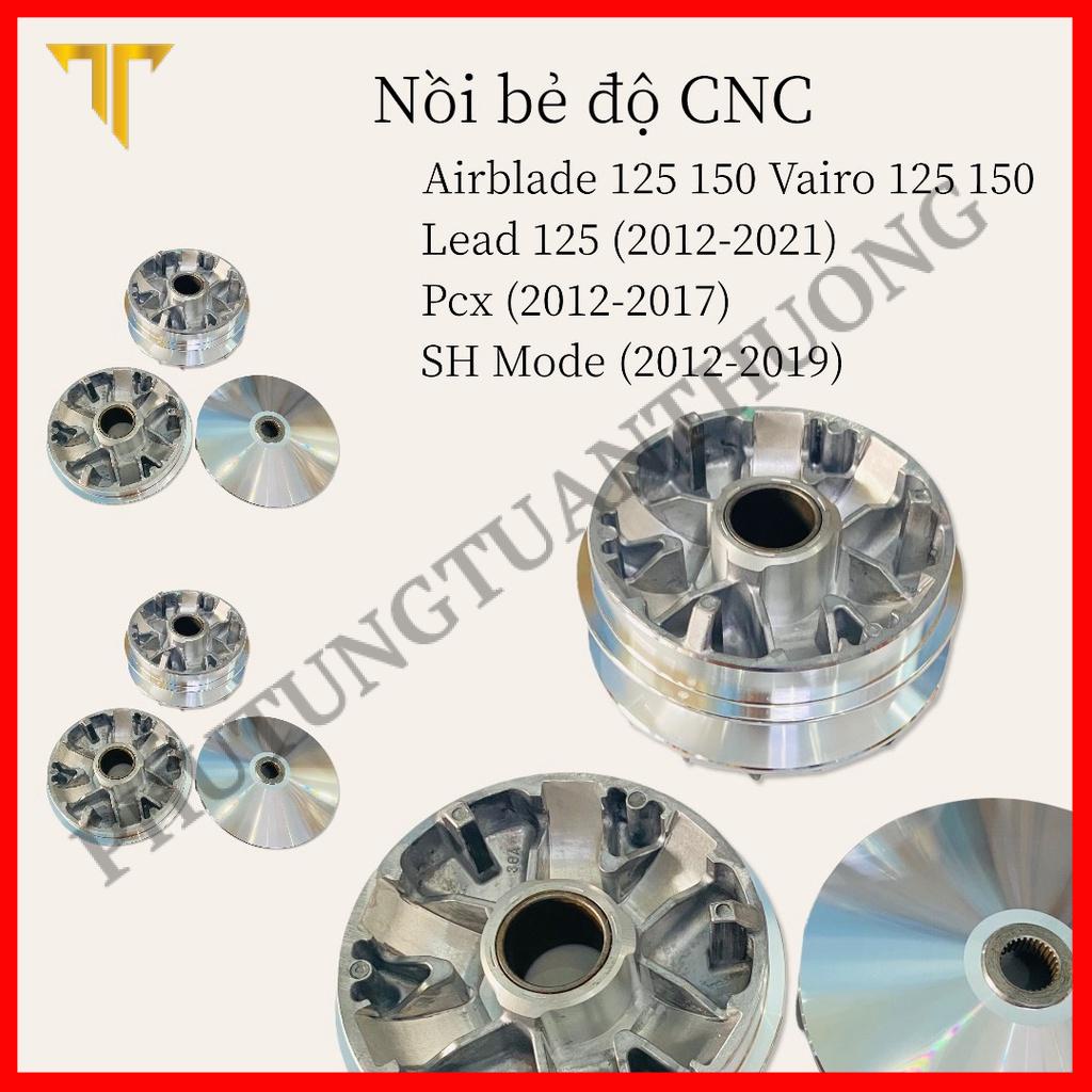 Nồi Trước Phay Rảnh Bẻ Độ CNC Xe Ab125 Ab150 Vario Click Lead PCX SHMode tặng 6 bi 3 kẹp