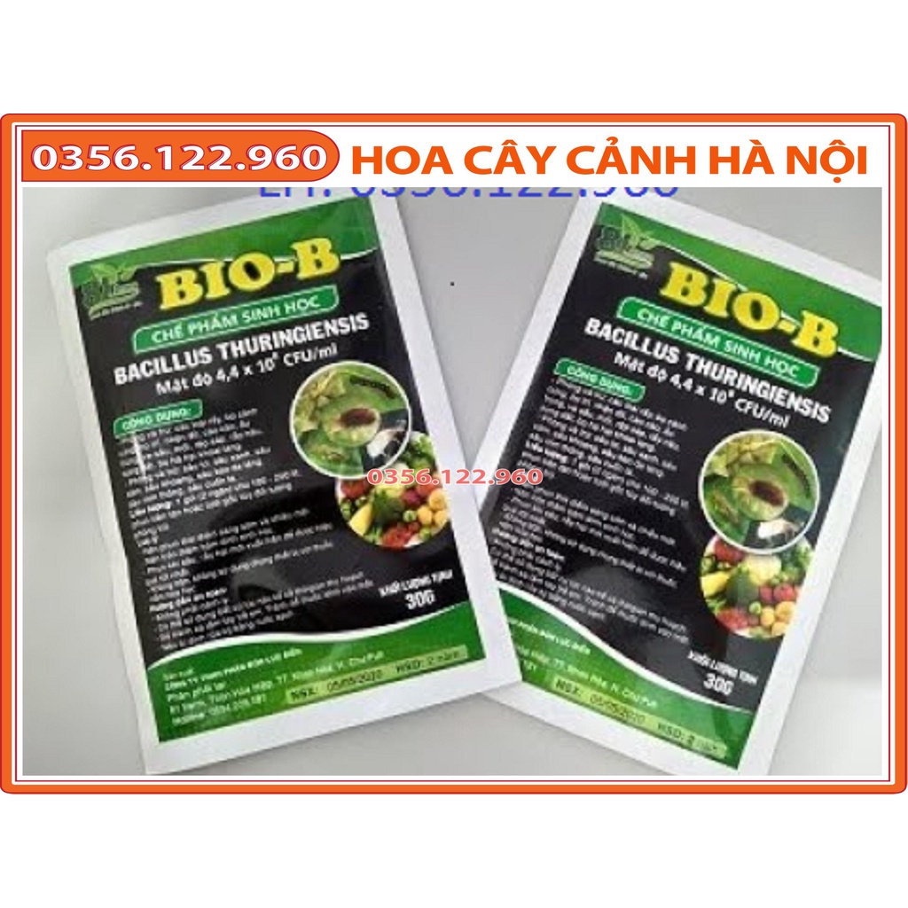 [Giá hủy diệt] 2 gói chế phẩm sinh học diệt côn trùng BIO B gói 30g