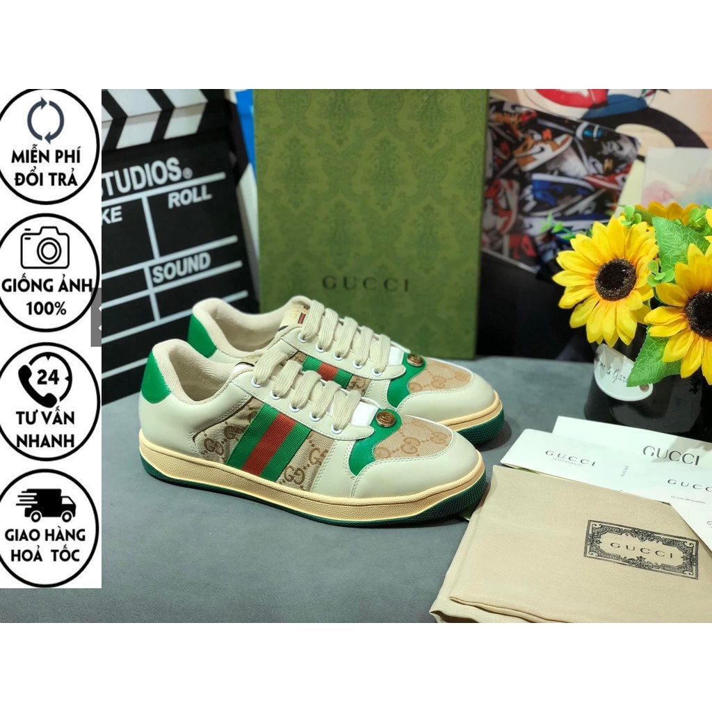 Giày nam nữ GUCCI hàng Chính Hãng chuẩn Rep 1:1 đủ SIZE nam và nữ