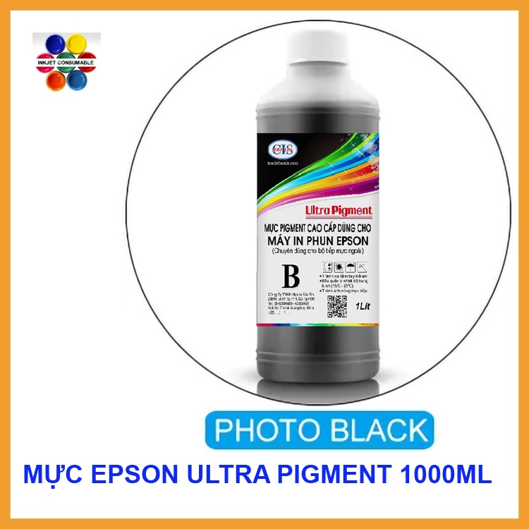 MỰC EPSON ULTRA PIGMENT 1000ML