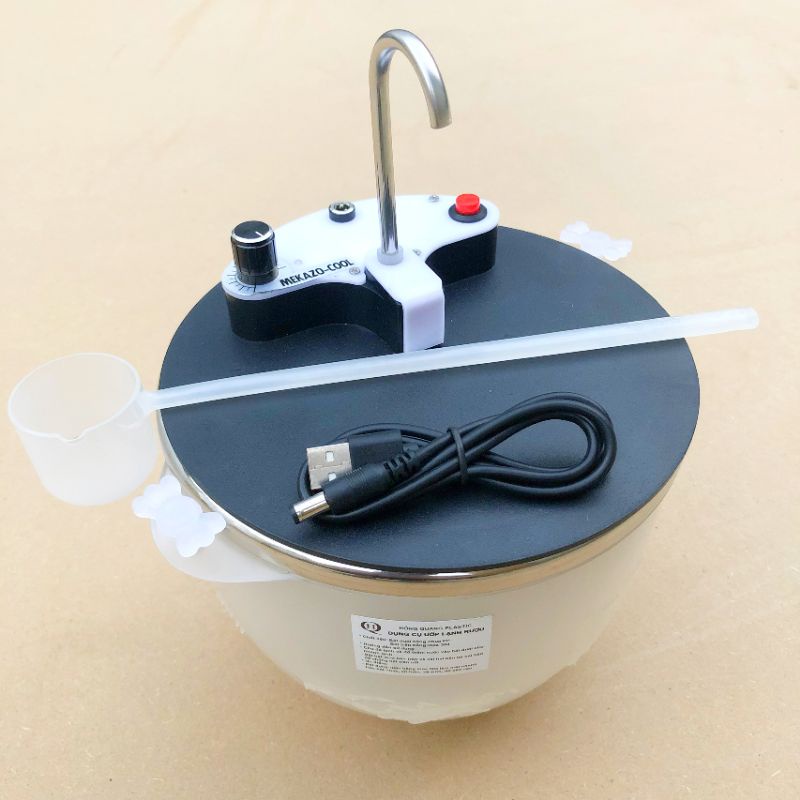 Bình Rót Rượu Cảm Ứng Tự Động Thông Minh ⚡ 𝐅𝐑𝐄𝐄 𝐒𝐇𝐈𝐏 ⚡ Máy Rót Rượu Cảm Ứng Thông Minh 1.5L Có Ngăn Làm Mát Tặng Gáo Múc