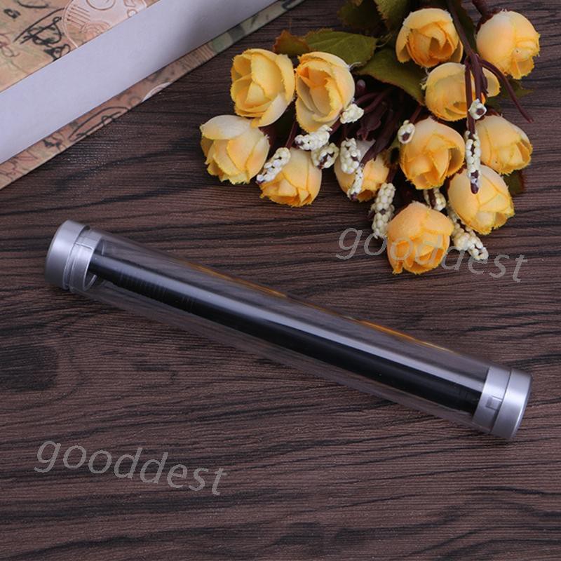 Hộp đựng bút hình trụ trong suốt cho văn phòng