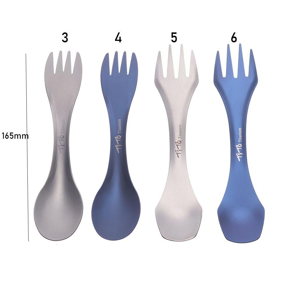 MUVAKO Đũa Titan Nguyên Chất Chất Lượng Cao Tiện Dụng Khi Đi Cắm Trại