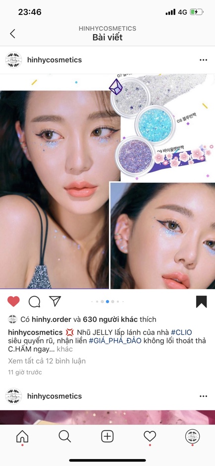 Nhũ lấp lánh TWINKLE POP JELLY GLITTER CLIO | BigBuy360 - bigbuy360.vn