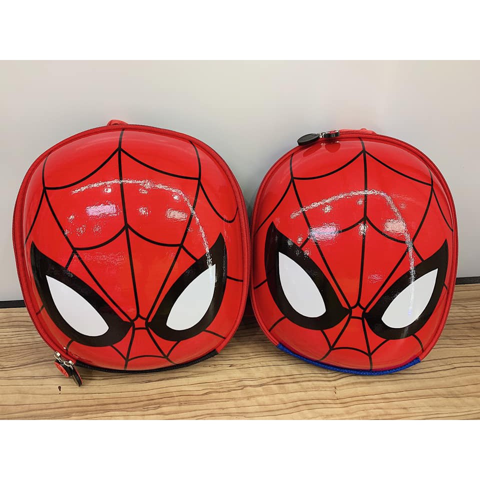 Ba lô hộp hình Spiderman cho bé mẫu giáo