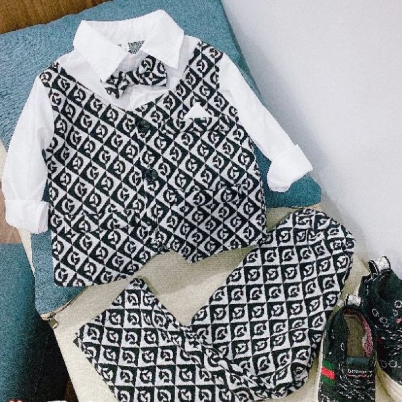 Set công tử diện tết chất liệu dạ umi