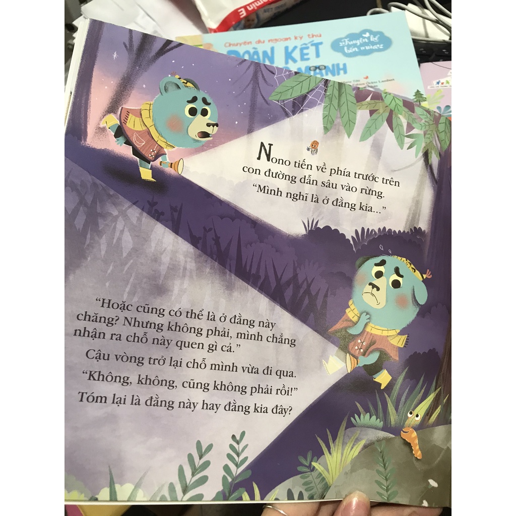 Sách - Truyện kể 4 mùa : Chỉ sợ một chút thôi : Giúp con biết ứng phó khi gặp nguy hiểm ( Đinh Tị )