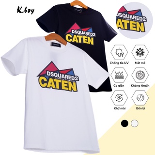 Áo Thun Nam Kboy Shop Áo Phông Đẹp Tay Ngắn 100% Cotton co giãn 2 màu Trắng Đen cổ tròn, vải mềm mịn - V112