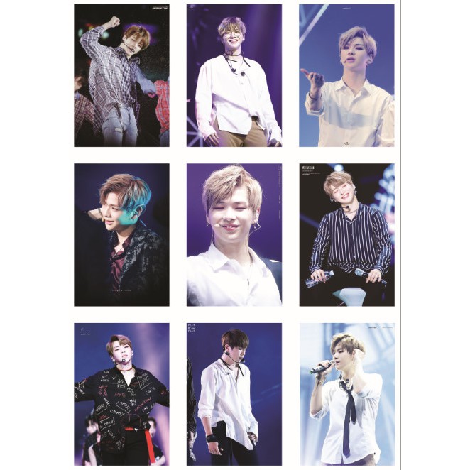 Lomo card ảnh WANNA ONE KANG DANIEL On Stage Full 99 ảnh