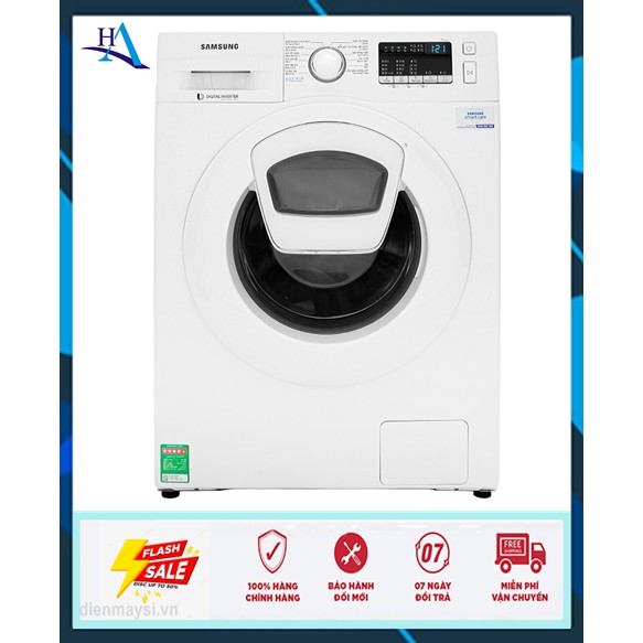Máy giặt Samsung Addwash Inverter 9 Kg WW90K44G0YW/SV (Miễn phí giao tại HCM-ngoài tỉnh liên hệ shop)