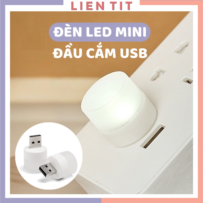 Đèn led mini 5V cổng cắm USB siêu sáng, làm đèn ngủ, đèn đánh dấu vị trí ban đêm