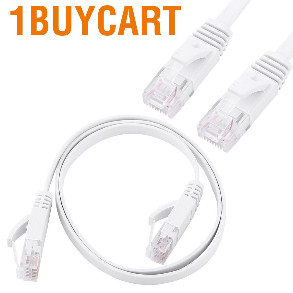 Dây Cáp Mạng LAN Ethernet RJ45 CAT6 Dài 1000M Màu Trắng