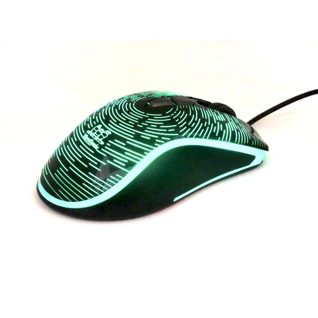 Chuột máy tính có dây gaming Viewsonic MU670 có led RGB đổi màu, chuột cơ chuyên chơi game cho PC và laptop