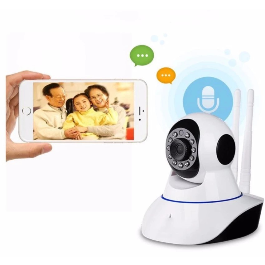 Camera Xoay 360 Độ Dùng App YYP2P-Yoosee 2 Ăng-ten A9LS 960P