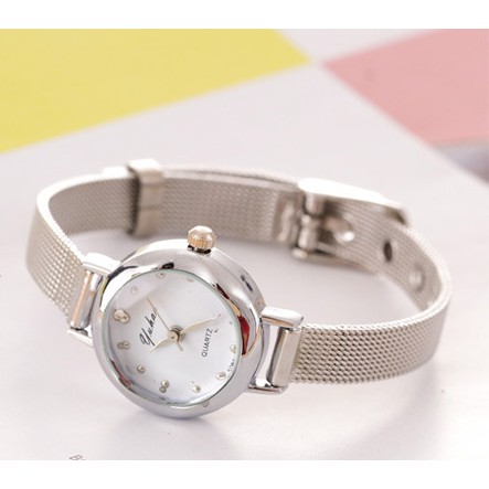 Đồng hồ nữ dây thép không gỉ Yehao YH145