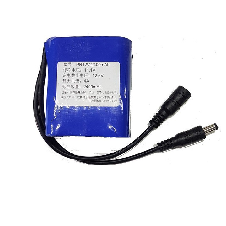 Caka Khối Pin 3S Lithium Ion 12V 4Ah 2400mAh