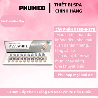 Serum Cấy Phấn Trắng Da MesoWhite Hàn Quốc