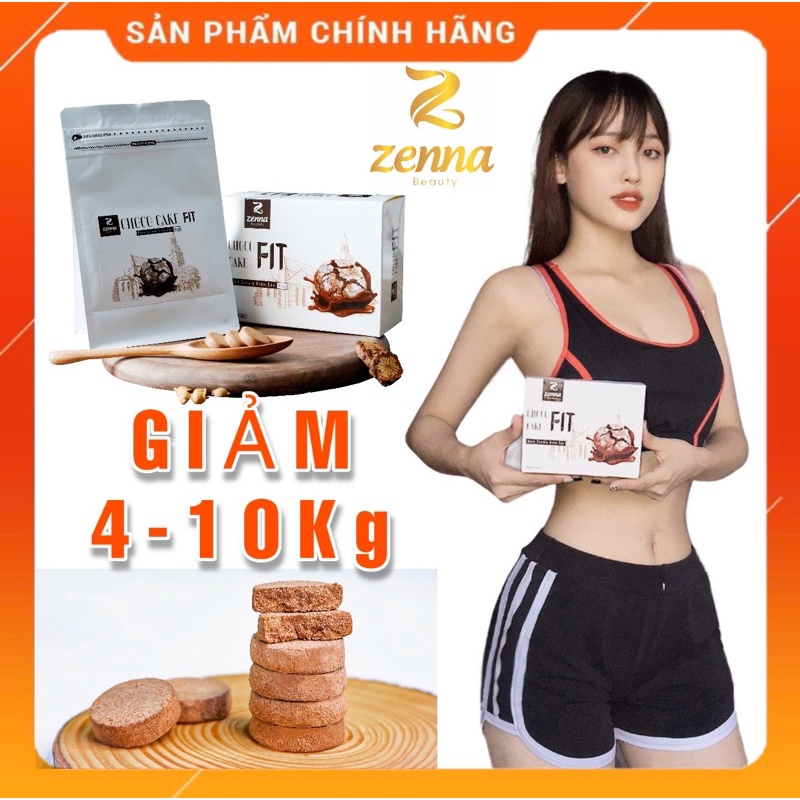 Bánh Socola Giảm Cân Cấp Tốc An Toàn Hiệu Quả Nhanh CHOCO CAKE FIT Hộp 30 Viên (có Phiếu Bảo Hành)
