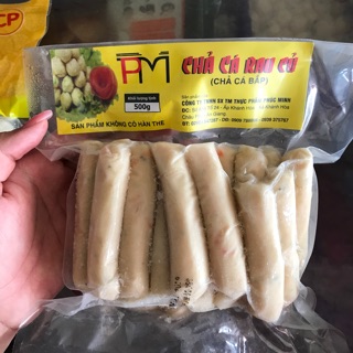 Chả cá rau củ ( chả cá bắp ) gói 500g ( giao hàng khu vực hcm )