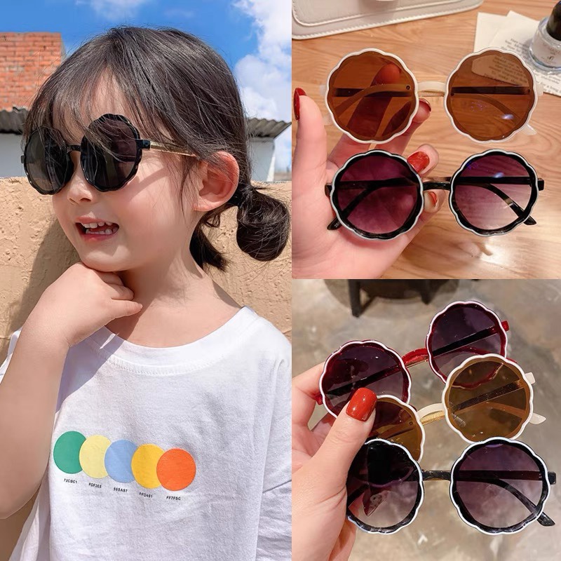 Kính Mát Phân Cực Chống Tia Cực Tím Thời Trang Cho Bé Trai Và Gái