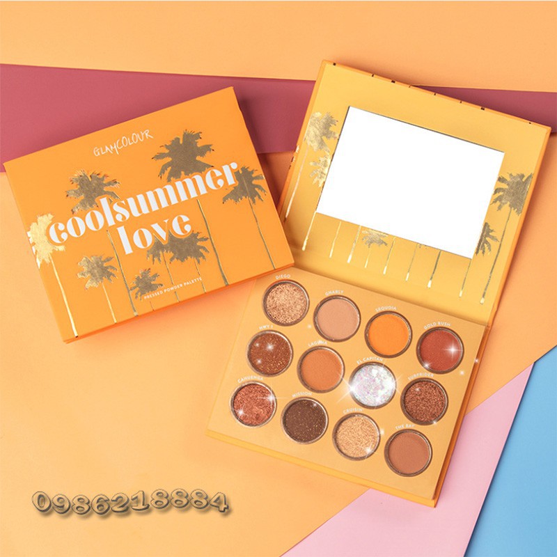 Bảng phấn mắt Glamcolour CoolSummer Love