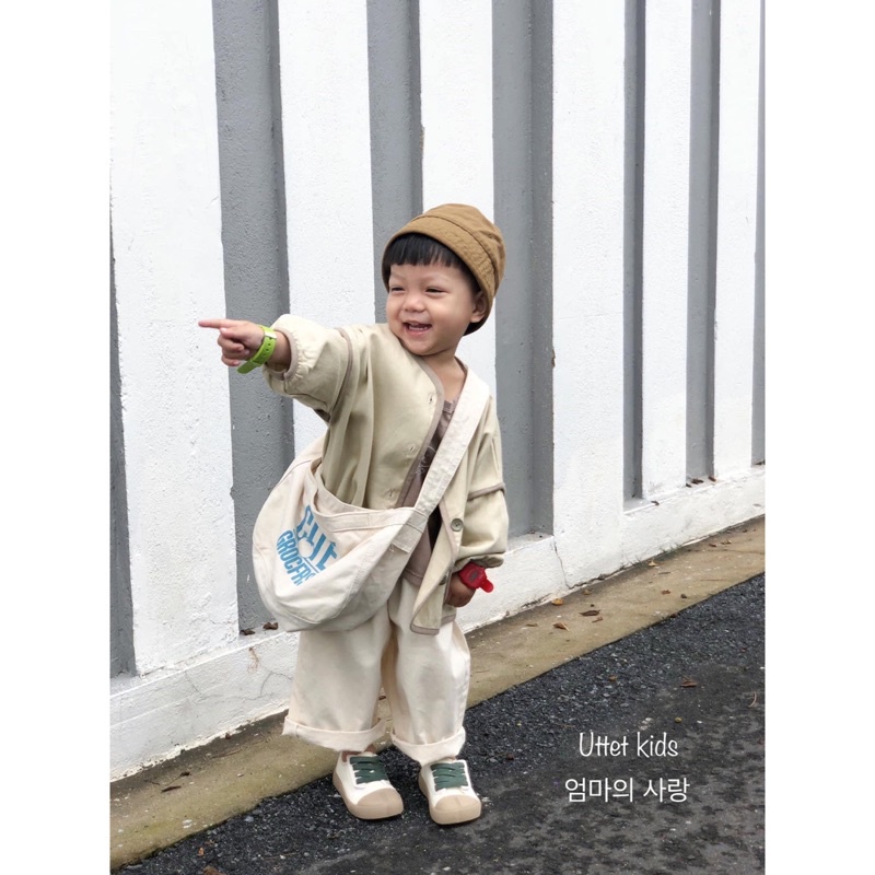 TÚI TOTE HÀN QUỐC DÀNH CHO BÉ GÁI VÀ BÉ TRAI LÊN HÌNH RẤT ĐẸP