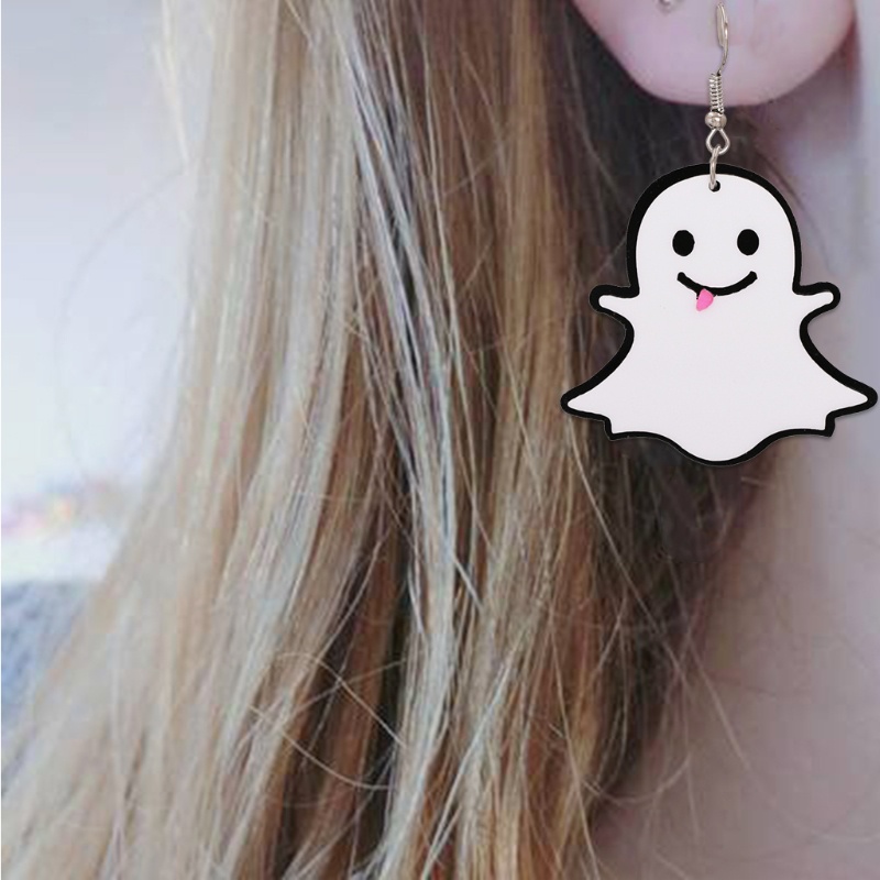 Bông Tai Hình Đầu Lâu / Bí Ngô / Xe Hơi Phong Cách Hip Hop Thời Trang Cho Nữ