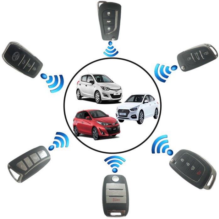 Sản Phẩm Bộ điều khiển mở cửa xe ô tô từ xa cao cấp Lotusviet dùng cho các loại xe .