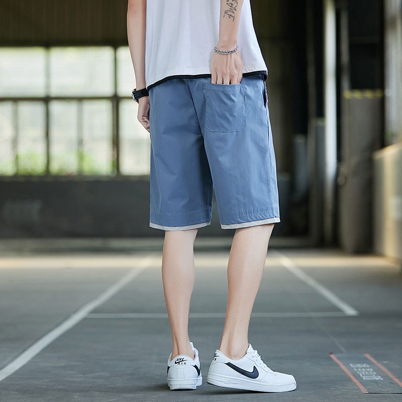 Quần Ngắn Thể Thao Phối Dây Rút Thời Trang Cho Nam Cỡ M-4XL