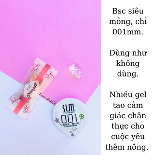 [BAO CAO SU SIÊU MỎNG] Gói 10 baocaosu nội địa trung Slm001 siêu mỏng, dùng như chơi trần, cảm giác chân thực.