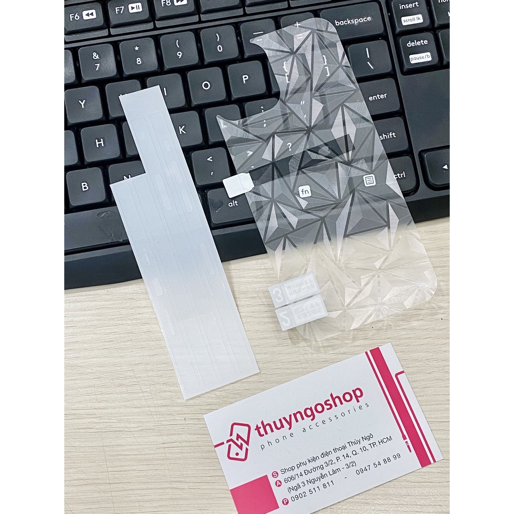 Dán lưng + 4 cạnh viền trong suốt/mờ Iphone 13 / 13 mini / 13 pro / 13 pro max