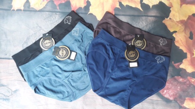 Hộp 4 Quần Sịp Chéo Cotton Hàng Thái Cao Cấp