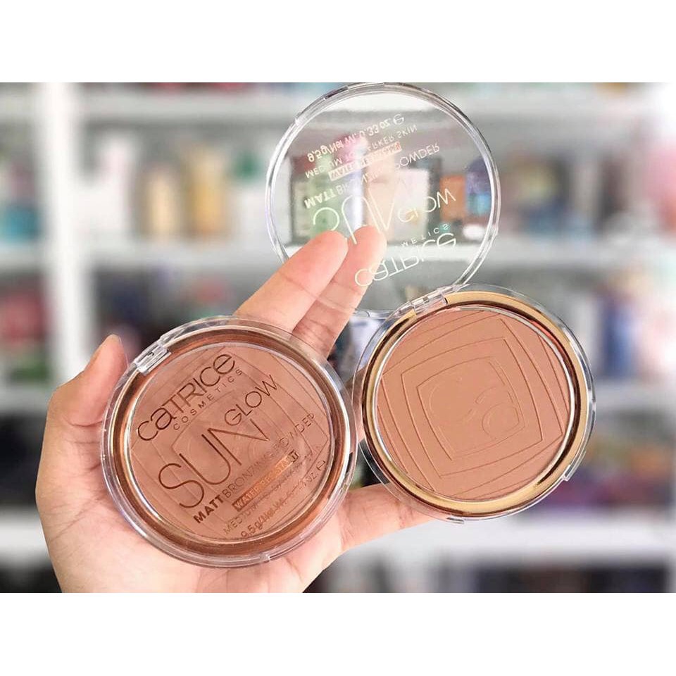 Phấn Tạo Khối Catrice Sun Glow Matt Bronzing Powder