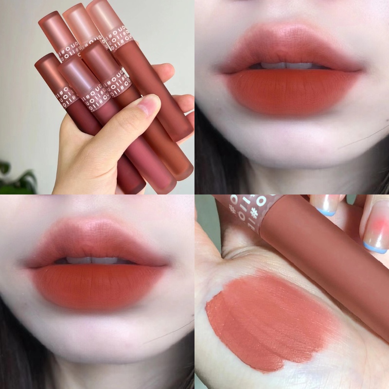 Son kem Oouii 6 Màu Tự Chọn Chống Thấm Lâu Trôi