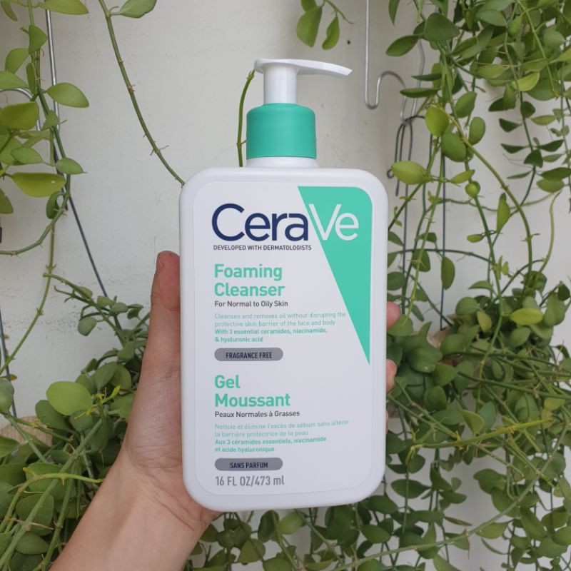 Sẵn Sữa rửa mặt Cerave Foaming Cleanser 473ml 236ml và 1 lít