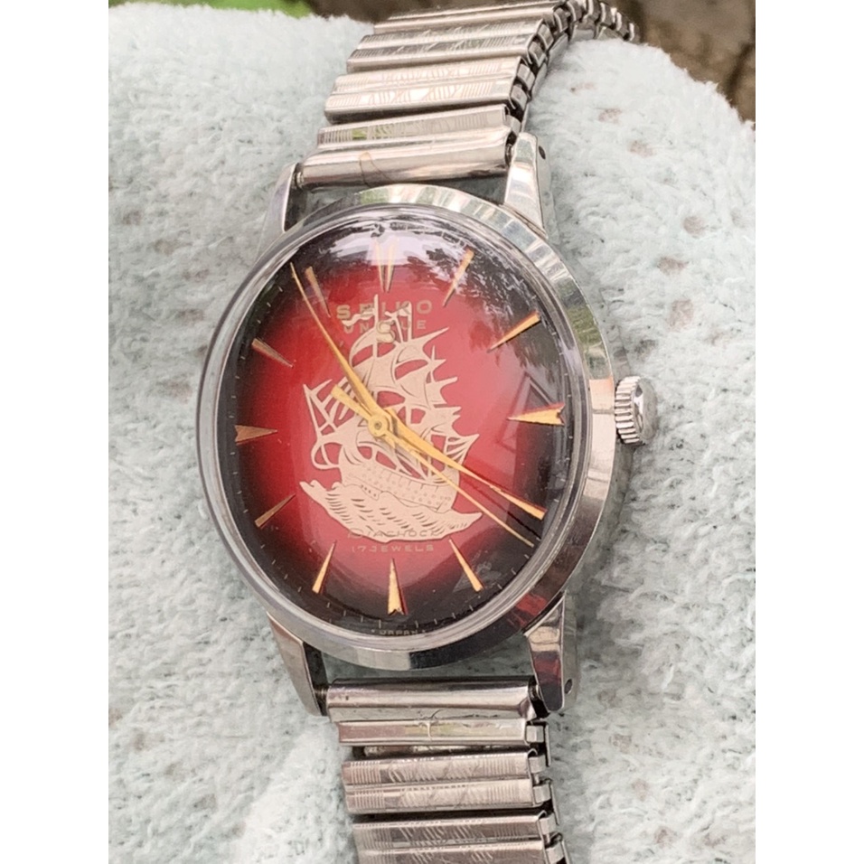 Đồng hồ nam SEIKO UNCLE -  17 jewels của Nhật Bản