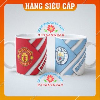 Cốc sứ in hình CLB tràn viền theo yêu cầu, In Hình Lên Cốc Sứ Bát Tràng