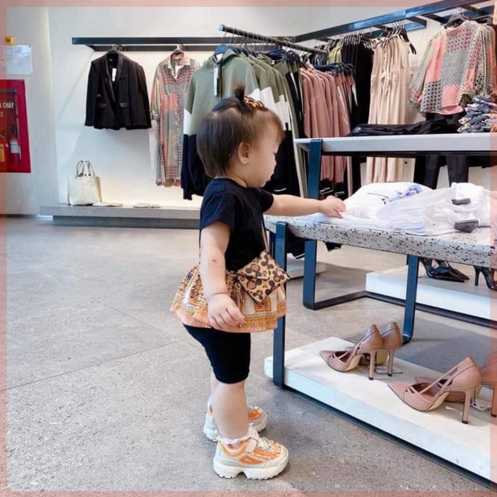 Quần Legging Đùi Mùa Hè Tiện Lợi LILIKIDS Cho Bé Gái QC12