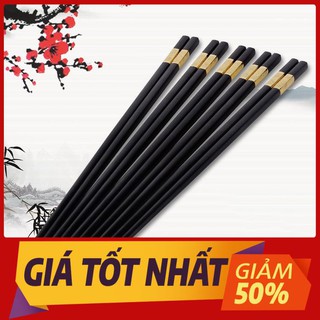 Combo 20 đôi đũa sừng mạ vàng - đũa sừng hoàng kim danh gia vọng tộc