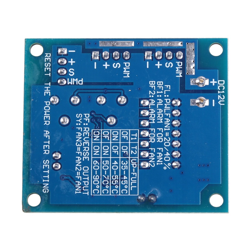 Mô-đun Điều Khiển Tốc Độ Quạt ROX PWM Cảm Biến Báo Động