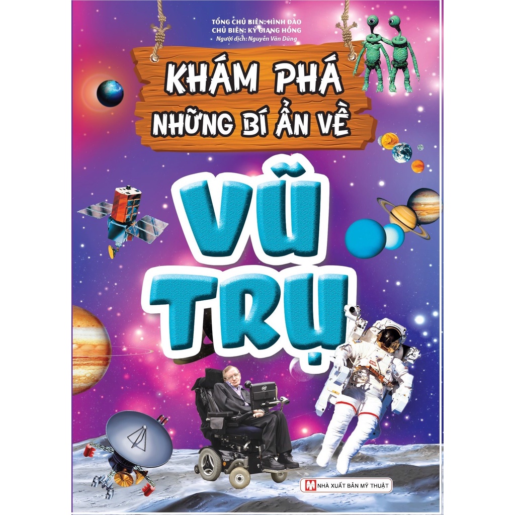 Sách - Khám Phá Những Bí Ẩn Về Vũ Trụ