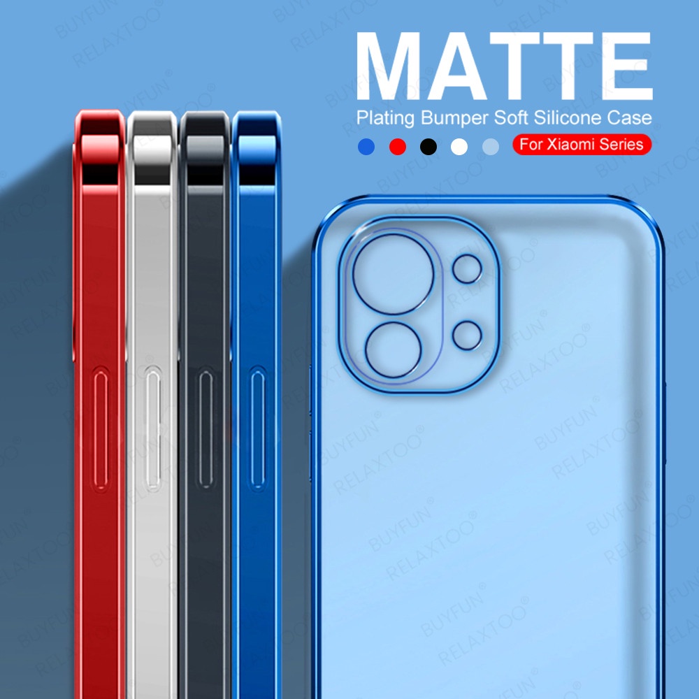 Ốp điện thoại nhám trong suốt bảo vệ camera dành cho Xiaomi Mi 11 Pro Mi11 Ultra 11Pro 5G Xiomi 10T Mi10 T Mi10T 10TPro