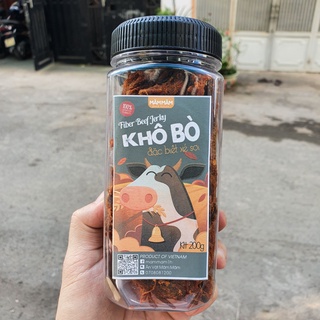🐮 Khô bò Sợi - Que - Miếng (BÒ THẬT) [200g]