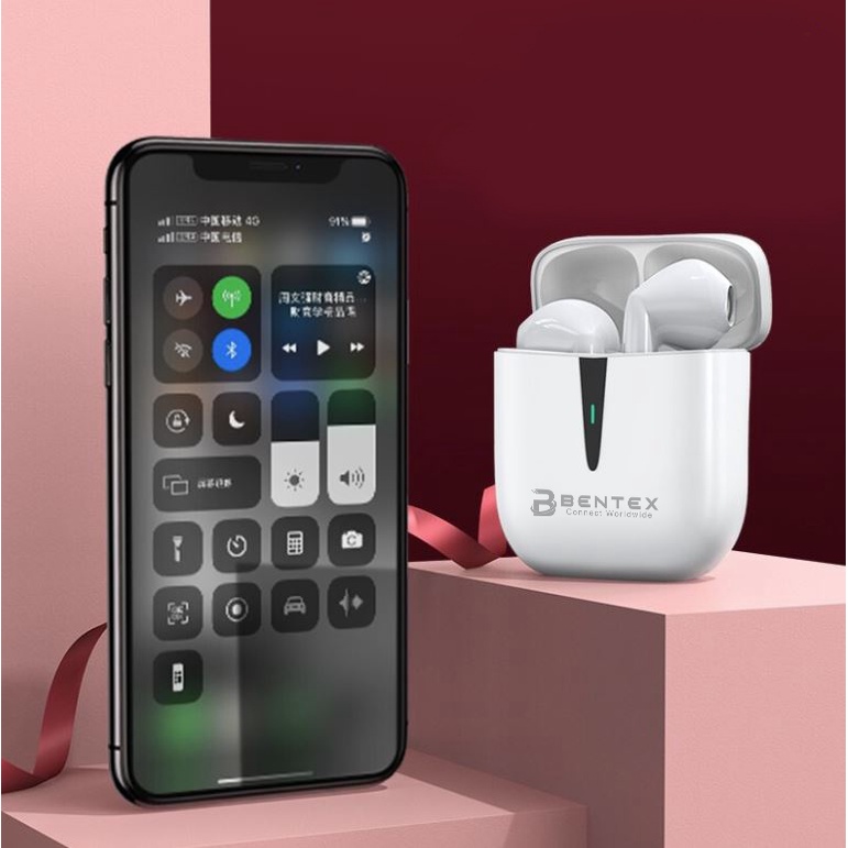 Tai Nghe Bluetooth Không Dây Benka J01 Âm Thanh Nổi Giảm Tiếng Ồn Chơi Game Thể Thao Có Đèn Cảnh Báo Bảo Hành 12 Tháng
