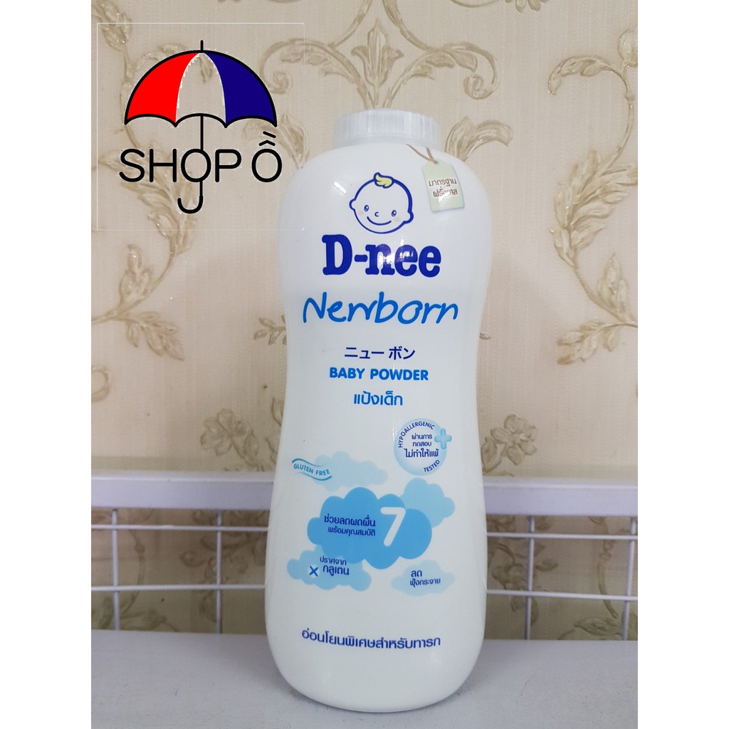 Phấn rôm Dnee 380gram Thái Lan thơm và khô thoáng cho bé yêu