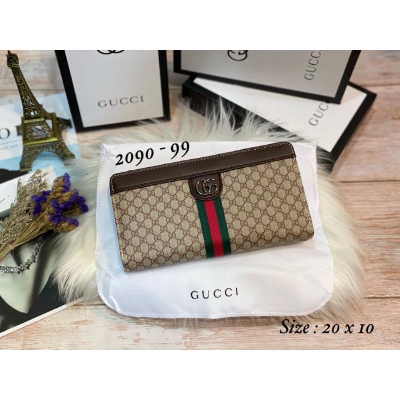 Ví Gucci Dáng Dài Gập Lại Được Mã 2090