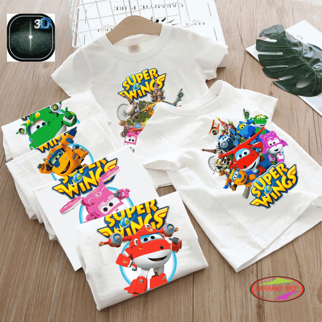 Áo thun in hình Mini Games Swing - Đội bay siêu đẳng độc đẹp giá siêu rẻ