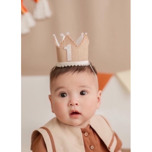 Mũ vương miện cho bé  by Lemon Decor