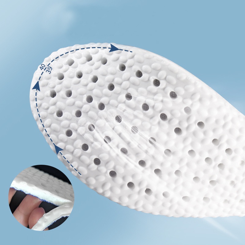 Miếng Lót Giày Thể Thao Bằng EVA Mềm Mại Siêu Nhẹ Thấm Hút Mồ Hôi Thoáng Khí